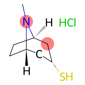 8-methyl-3-sulfanyl-8-azabicyclo[3.2.1]octan-3-ol,hydrochloride