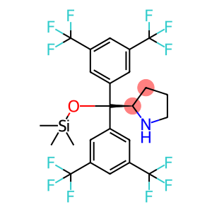 (2R)-2-[Bis[3,5-bis(trifluoromethyl)phenyl][(trimethylsilyl)oxy]methyl]pyrrolidine