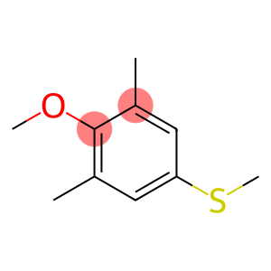 2-methoxy-1,3-dimethyl-5-methylsulfanylbenzene