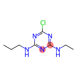 2-CHLORO-4-ETHYLAMINO-6-N-PROPYLAMINO-1,3,5-TRIAZINE