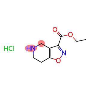 Ethyl 4,5,6,7-tetrahydroisoxazolo[4,5-c]pyridine-3-carboxylate monohydrochloride