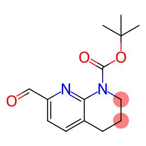 TERT-BUTYL 7-FORMYL-3,4-DIHYDRO-1,8-NAPHTHYRIDINE-1(3H)-CARBOXYLATE