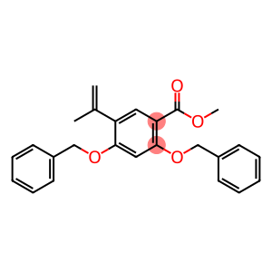 2,4-双-苄氧基-5-异丙烯基苯甲酸甲酯