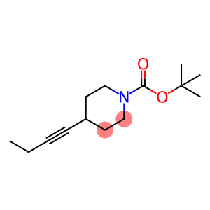1-Piperidinecarboxylic acid, 4-(1-butyn-1-yl)-, 1,1-dimethylethyl ester