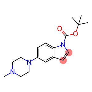 1H-Indole-1-carboxylic acid, 5-(4-Methyl-1-piperazinyl)-, 1,1-diMethylethyl ester