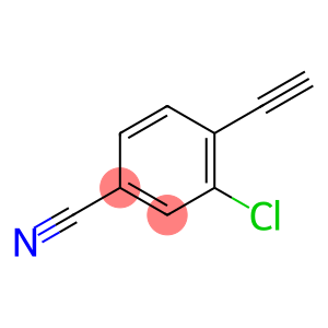 3-Chloro-4-ethynylbenzonitrile