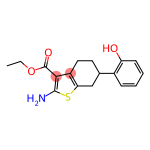Ethyl-2-amino-6-(hydroxyphenyl)-4,5,6,7-tetrahydrobenzo[b]thiophene-3-carboxylate