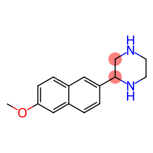 Piperazine, 2-(6-methoxy-2-naphthalenyl)-