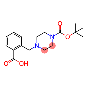 1-(2-carboxyphenylmethyl)-4-Boc piperazine