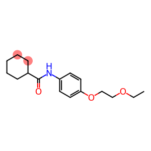 N-[4-(2-ethoxyethoxy)phenyl]cyclohexanecarboxamide