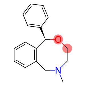 1H-2,5-Benzoxazocine, 3,4,5,6-tetrahydro-5-methyl-1-phenyl-, (1R)-