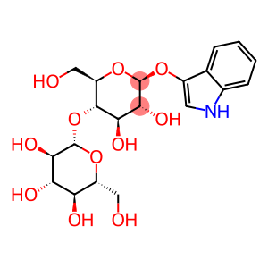 1H-吲哚-3-基 4-O-BETA-D-吡喃葡萄糖基-BETA-D-吡喃葡萄糖苷