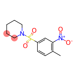 Piperidine, 1-[(4-methyl-3-nitrophenyl)sulfonyl]-