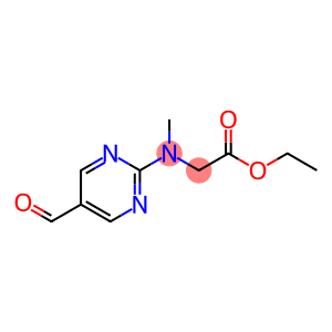 Glycine, N-(5-formyl-2-pyrimidinyl)-N-methyl-, ethyl ester