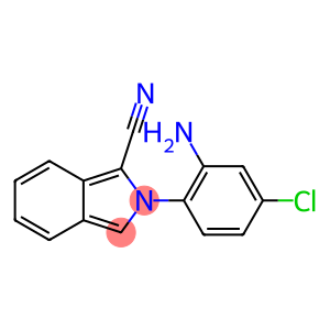 2-(2-AMINO-4-CHLOROPHENYL)-2H-ISOINDOLE-1-CARBONITRILE