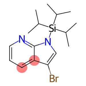 3-溴-1- [三(丙烷-2-基)甲硅烷基] -1H-吡咯并[2,3-B]吡啶