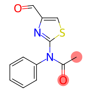 N-(4-甲酰基-1,3-噻唑-2-基)-N-苯基乙酰胺