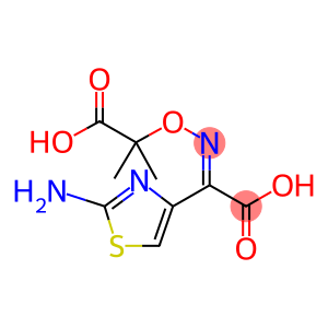 2-氨基-Α-((1-羧基-1-甲基乙氧)亚氨基)-4-噻唑乙酸