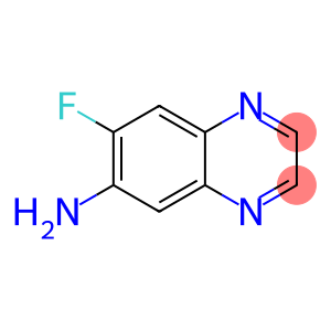 6-Quinoxalinamine,  7-fluoro-