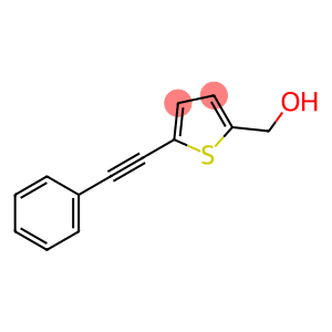 2-Thiophenemethanol, 5-(2-phenylethynyl)-