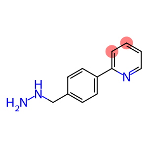 Pyridine, 2-[4-(hydrazinylmethyl)phenyl]-