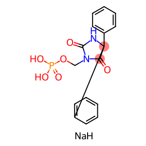 5,5-Diphenyl-3-[(phosphonooxy)methyl]-2,4-imidazolidinedione disodium salt