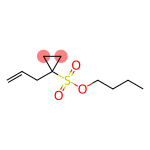Cyclopropanesulfonic acid, 1-(2-propen-1-yl)-, butyl ester