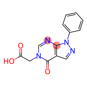 2-{4-oxo-1-phenyl-1H,4H,5H-pyrazolo[3,4-d]pyrimidin-5-yl}acetic acid