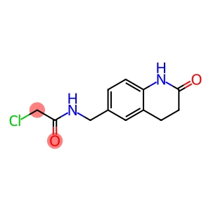 Acetamide, 2-chloro-N-[(1,2,3,4-tetrahydro-2-oxo-6-quinolinyl)methyl]-