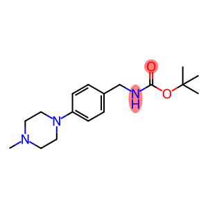 Carbamic acid, N-[[4-(4-methyl-1-piperazinyl)phenyl]methyl]-, 1,1-dimethylethyl ester
