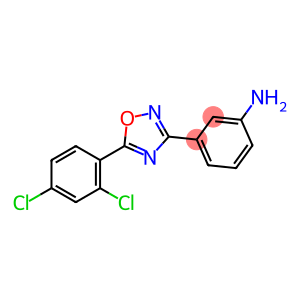 3-[5-(2,4-Dichlorophenyl)-1,2,4-oxadiazol-3-yl]aniline