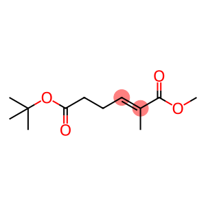 2-Hexenedioic acid, 2-methyl-, 6-(1,1-dimethylethyl) 1-methyl ester, (E)- (9CI)