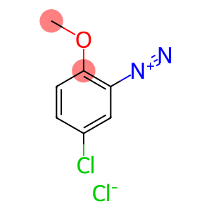 5-chloro-2-methoxybenzenediazonium chloride