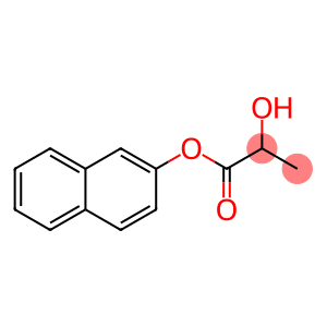 Propanoic acid, 2-hydroxy-, 2-naphthalenyl ester