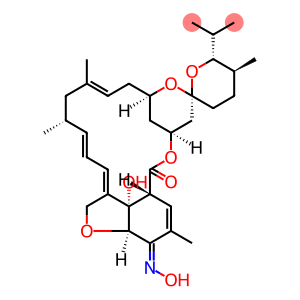 Milbemycin B, 5-demethoxy-28-deoxy-6,28-epoxy-5-(hydroxyimino)-25-(1-methylethyl)-, (6R,25R)- (9CI)