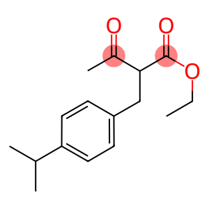 Benzenepropanoic acid, α-acetyl-4-(1-methylethyl)-, ethyl ester