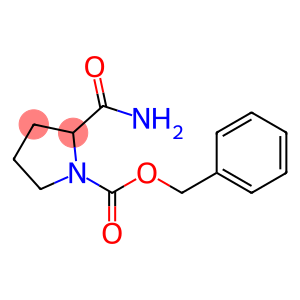 1-pyrrolidinecarboxylic acid, 2-(aminocarbonyl)-, phenylmethyl ester