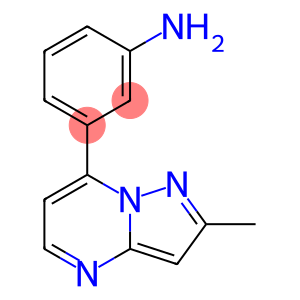 Benzenamine, 3-(2-methylpyrazolo[1,5-a]pyrimidin-7-yl)-