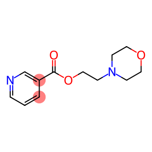 3-Pyridinecarboxylic acid, 2-(4-morpholinyl)ethyl ester