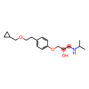 (2S)-1-[4-[2-(cyclopropylmethoxy)ethyl]phenoxy]-3-(isopropylamino)propan-2-ol