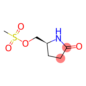 2-Pyrrolidinone, 5-[[(methylsulfonyl)oxy]methyl]-, (5S)-