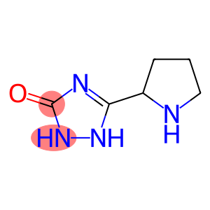 3H-1,2,4-Triazol-3-one, 1,2-dihydro-5-(2-pyrrolidinyl)-