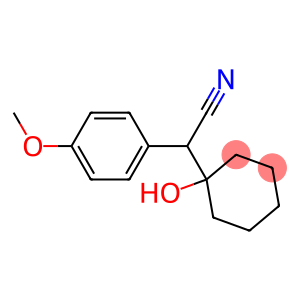 1-[Cyano-(p-methoxyphenyl)methyl]cyclohexanol