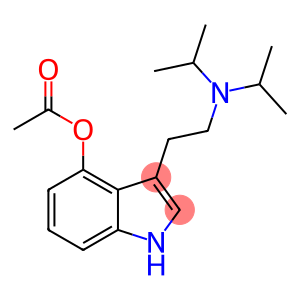 3-[2-[di(propan-2-yl)amino]ethyl]-1H-indol-4-yl]acetate