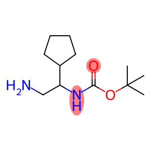 tert-Butyl (2-amino-1-cyclopentylethyl)carbamate