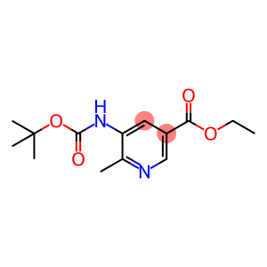 Ethyl 6-Methyl-5-[(2-Methylpropan-2-Yl)Oxycarbonylamino]Pyridine-3-Carboxylate