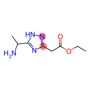 Ethyl 2-(5-(1-aMinoethyl)-4H-1,2,4-triazol-3-yl)acetate (Related Reference)