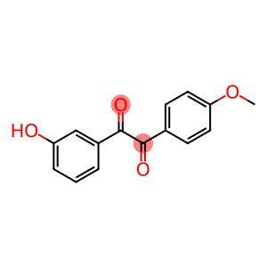 1,2-Ethanedione, 1-(3-hydroxyphenyl)-2-(4-methoxyphenyl)-