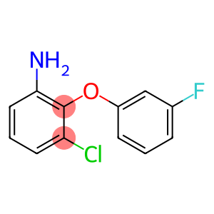 3-CHLORO-2-(3-FLUOROPHENOXY)ANILINE