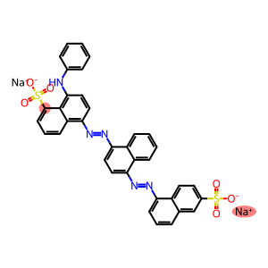 8-(Phenylamino)-5-[[4-[(6-sulfo-1-naphthalenyl)azo]-1-naphthalenyl]azo]-1-naphthalenesulfonic acid disodium salt
